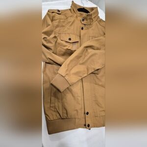 Men's Classic Tan Shirt Jacket